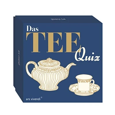 Abbildung von Das Tee Quiz 66 Fragen mit jeweils 3 Antwortmöglichkeiten rund um Tee, Teesorten, Anbau, Zubereitung und Geschichte