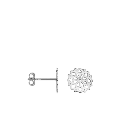 Abbildung von Sofia Milani Flower Ohrringe, Damen, Größe: One Size, Silver coloured