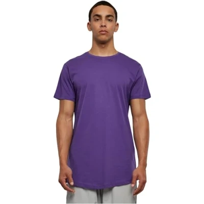 Abbildung von Urban Classics Shaped LONG DO NOT USE Tshirt basic, Herren, Größe: Small, Ultra violet