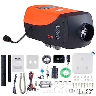 Abbildung von VEVOR Luft Dieselheizung Standheizung 12 V 5 kW, Luftheizung Air Diesel Lufterhitzer, 0,120,52 L/Std. mit LCD Display &amp; Fernbedienung Heizung Bus, Lkw usw