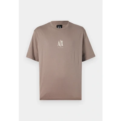 Abbildung von Armani Exchange Tshirt basic, Herren, Größe: XL, Driftwood