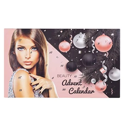 Abbildung von Accentra Adventskalender Kosmetik für Frauen &amp; Teenager Mädchen, Schminke Set mit 24 Make up Produkten, tolle Farben perfektes Styling im Advent