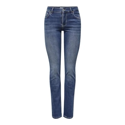 Abbildung von ONLY Onlalicia REG STRT Jeans Straight Leg, Damen, Größe: 25x30, Medium blue denim