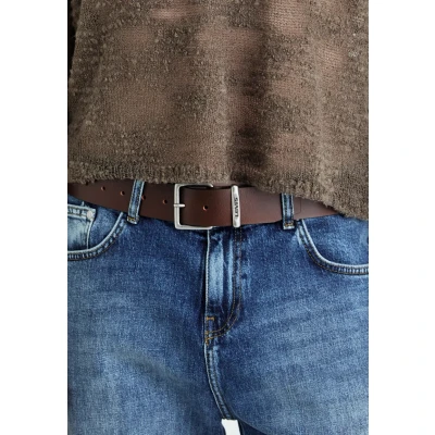 Abbildung von Levi&#039;s FLAT Keeper BELT Gürtel, Herren, Größe: 75, Shaved chocolate