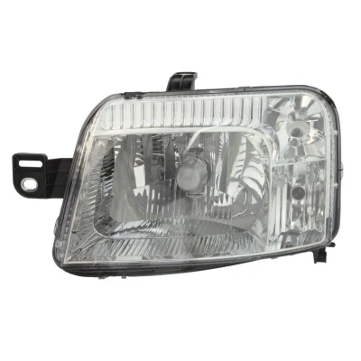 Abbildung von MAGNETI MARELLI 712416901122 Scheinwerfer links H4, PY21W, W5W Halogen mit Blinklicht für Rechtsverkehr FIAT: Panda II Hatchback