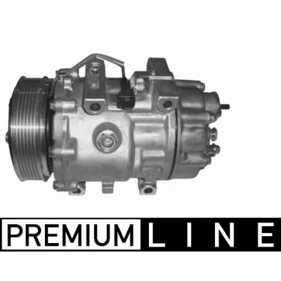 Abbildung von MAHLE ORIGINAL ACP 769 000P Kompressor SD7V16 12 PAG 46 R 134a FORD: Galaxy Mk2 MPV, KUGA 1, Focus 2 Kombi, VOLVO: V50, C30