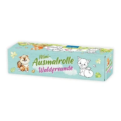 Abbildung von Trötsch Mini Ausmalrolle Waldfreunde: Kinder Ausmalen Geschenk Geschenkidee Waldfreunde