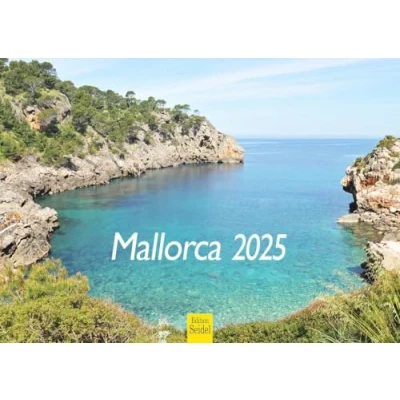 Abbildung von Edition Seidel Premium Kalender Mallorca 2025 Format DIN A4 Wandkalender Spanien Palma Balearen Insel Mittelmeer