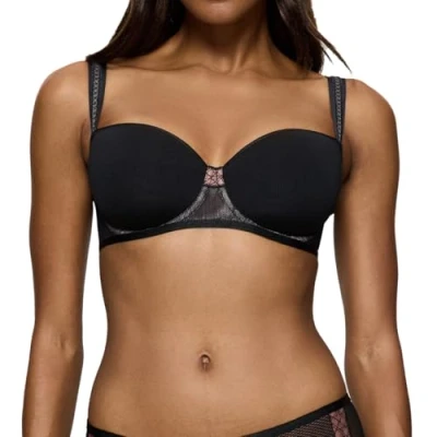 Abbildung von Triumph Palina Cosmic Heartbeat Bügel BH, Damen, Größe: 75E, Black