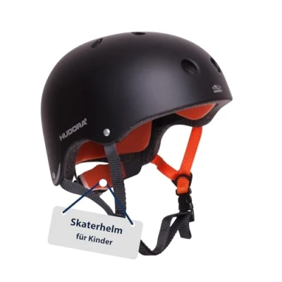 Abbildung von HUDORA 84103 Skateboard Helm, Scooter Helm anthrazit, Gr. 51 55, Skate Fahrrad
