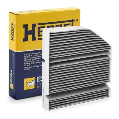 Abbildung von HENGST FILTER E5967LC Innenraumfilter Aktivkohlefilter 260 245 40 MERCEDES BENZ: C Class Saloon, T modell, GLC Off Road