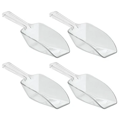 Abbildung von iDesign pelle cuisine pour 1/3 de tasse, grande alimentaire en plastique, mesurette lot 4 doser la farine, des épices ou lessive, transparent