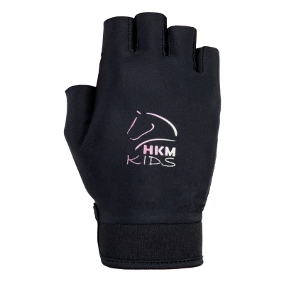 Abbildung von HKM Handschuhe Hobby Horsing Schwarz/Grau