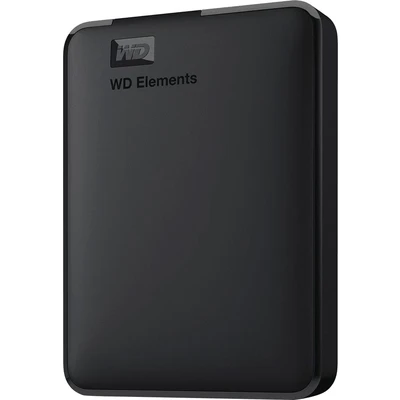 Abbildung von WD Elements Portable externe Festplatte 4 TB (mobiler Speicher, USB 3.0 Schnittstelle, Plug and Play, für Windows formatiert) Schwarz