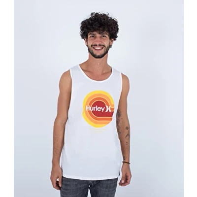 Abbildung von Hurley Herren Evd Barreledtank Tshirt, Meerblick, S