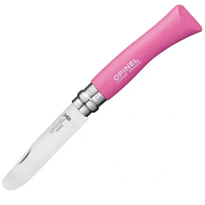 Abbildung von Opinel Kindermesser, rostfrei, Buchenholz, pink