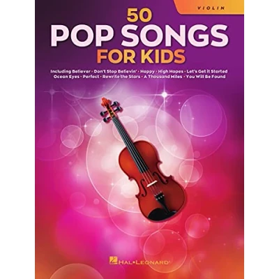 Abbildung von 50 Pop Songs for Kids Violin