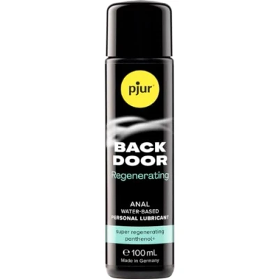 Abbildung von pjur AQUA Panthenol Gleitgel auf Wasserbasis mit pflegendem Pflegt die Haut ohne zu kleben (100ml)