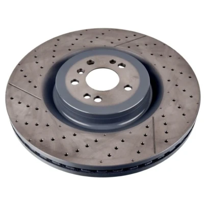 Abbildung von FEBI BILSTEIN 107723 Bremsscheibe Vorderachse 390 36 5 112 geschlitzt/gelocht, innenbelüftet beschichtet hochgekohlt MERCEDES BENZ: ML Class