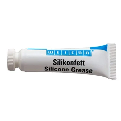 Abbildung von WEICON 26350005 Silikonfett Tube 5 g haftstark Schmierstoff Ventile, Armaturen, Dichtung, farblos/transluzent