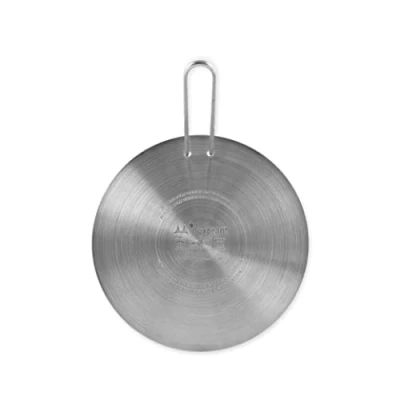 Abbildung von INOXPRAN Induktionsplatte, Stahl, Grau, 21 cm