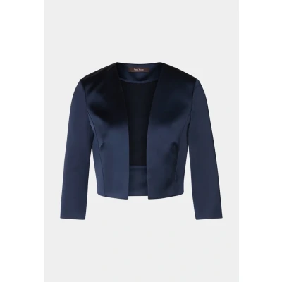 Abbildung von Vera Mont MIT Kellerfalten Blazer, Damen, Größe: 48, Night sky