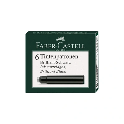 Abbildung von Faber Castell Tintenpatronen Schwarz