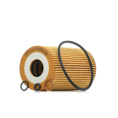 Abbildung von BOSCH 1 457 429 108 Ölfilter mit Dichtungen Filtereinsatz BMW: 3 Saloon, Compact, Touring