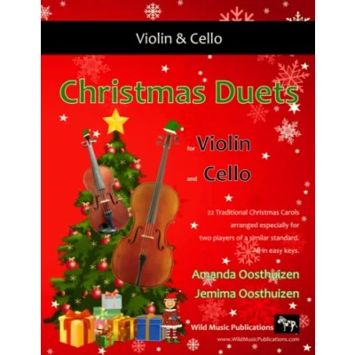 Abbildung von Christmas Duets for Violin and Cello: 22 Traditional Carols arranged especially two equal players. All in easy keys.