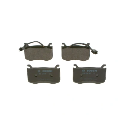 Abbildung von BOSCH 0 986 424 385 Bremsbelagsatz Low Metallic mit integriertem Verschleißsensor ALFA ROMEO: Giulia Saloon
