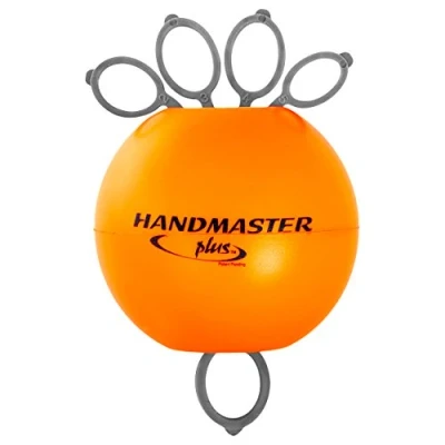 Abbildung von Sport Tec Handmaster Plus Handtrainer Fingertrainer Unterarmtrainer, stark, ORANGE