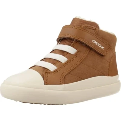 Abbildung von Geox B Gisli Lauflernschuh für Kinder, Größe: 23, Brown Kunststoff/textil