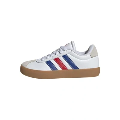 Abbildung von adidas VL Court 3.0 Shoes Kids Schuhe, FTWR White/Team royal Blue/Better Scarlet, 38 2/3 EU