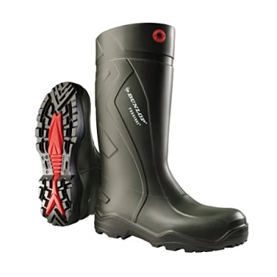 Abbildung von Dunlop Protective Footwear, C762933, Purofort+ Full Safety, Dunkelgrau/Rot/Schwarz, Größe 43 EU