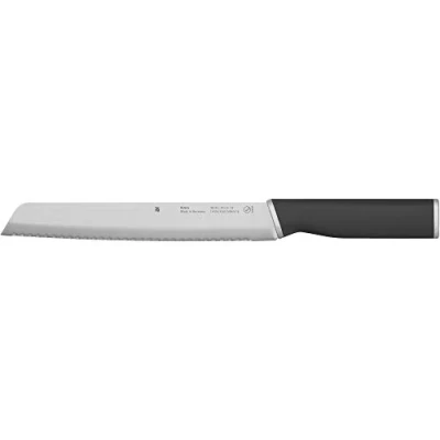 Abbildung von WMF Kineo Brotmesser Wellenschliff 33 cm, Made in Germany, Brötchenmesser scharf, Performance Cut, Spezialklingenstahl, Klinge 20 cm
