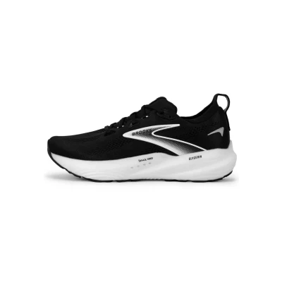 Abbildung von Brooks Glycerin 22 Laufschuh Straße, Damen, Größe: 38.5, Black grey white Schuhe