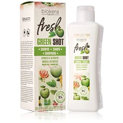 Abbildung von Salerm Cosmetics Green Shot Biokera Fresh SC Shampoo, 300 ml