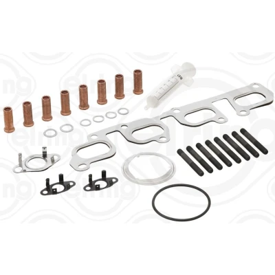 Abbildung von ELRING 373.820 Montagesatz, Lader mit Dichtungen Montageanleitung, Schrauben VOLKSWAGEN: Crafter 30 35 Minibus, 50 Platform/Chassis
