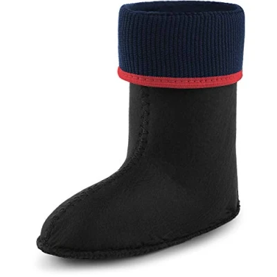 Abbildung von Ladeheid Kinder Mädchen Jungen Wärmende Stiefelsocken für Gummistiefel Innenschuh KL058 (Rot, 29 EU)