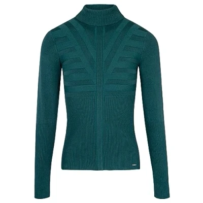 Abbildung von Morgan Strickpullover, Damen, Größe: Small, Army type