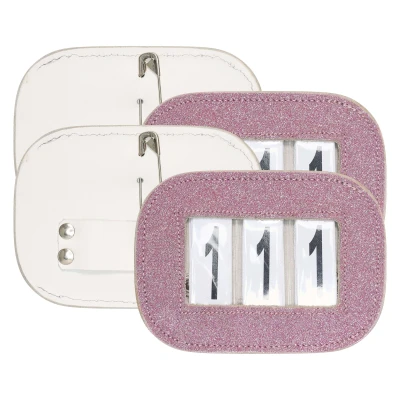 Abbildung von Imperial Riding SS25 Competition Number Glitter Square