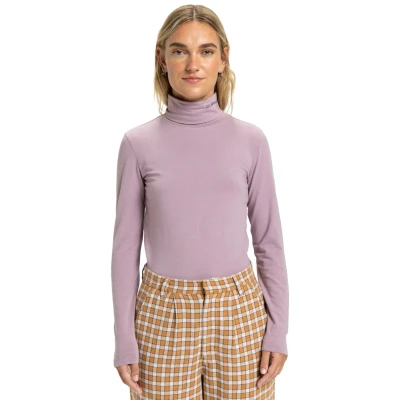 Abbildung von Quiksilver Saujana Langarmshirt, Damen, Größe: Large, Elderberry