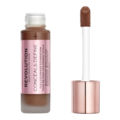 Abbildung von Makeup Revolution Conceal &amp; Define Foundation Foundation, Damen, Größe: 23 ml, F16
