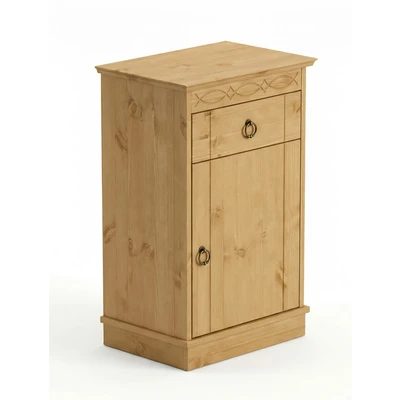 Abbildung von OTTO home Unterschrank "Indra, Badschrank, Badmöbel, Badezimmerschrank" B/T/H: 46/32/73 cm, aus massiver Kiefer, mit Schublade, FSC-zertifiziert