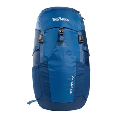 Abbildung von Tatonka Wanderrucksack Hike Pack 22l mit Rückenbelüftung und Regenschutz Leichter, bequemer Rucksack zum Wandern 22 Liter Volumen PFC frei (blue / darker blue)