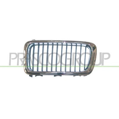 Abbildung von BLIC 6502 07 0075994P Kühlergrill vorne rechts chrom, schwarz BMW: 7