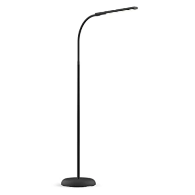 Abbildung von Maul LED Standleuchte MAULpirro Lampe dimmbar Elegante Arbeitsplatzleuchte fürs Büro und Zuhause Energieeffiziente &amp; dimmbare Stehleuchte mit 3000K Farbtemperatur Schwarz