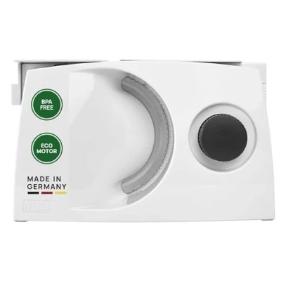 Abbildung von ritter markant 05 Klappbarer elektrischer Allesschneider &amp; Brotschneidemaschine mit Eco Motor, Made in Germany