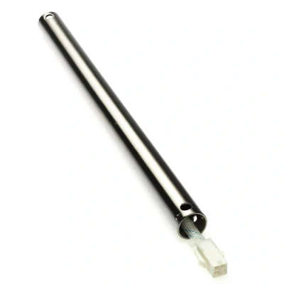 Abbildung von Westinghouse Lighting 6565040 Verlängerungstange, Metall, gebürstetes nickel, 46 x 2.18 cm
