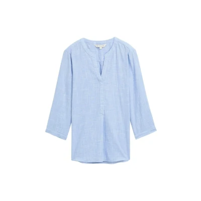 Abbildung von TOM Tailor Bluse, Damen, Größe: 38, Dreamy blue
